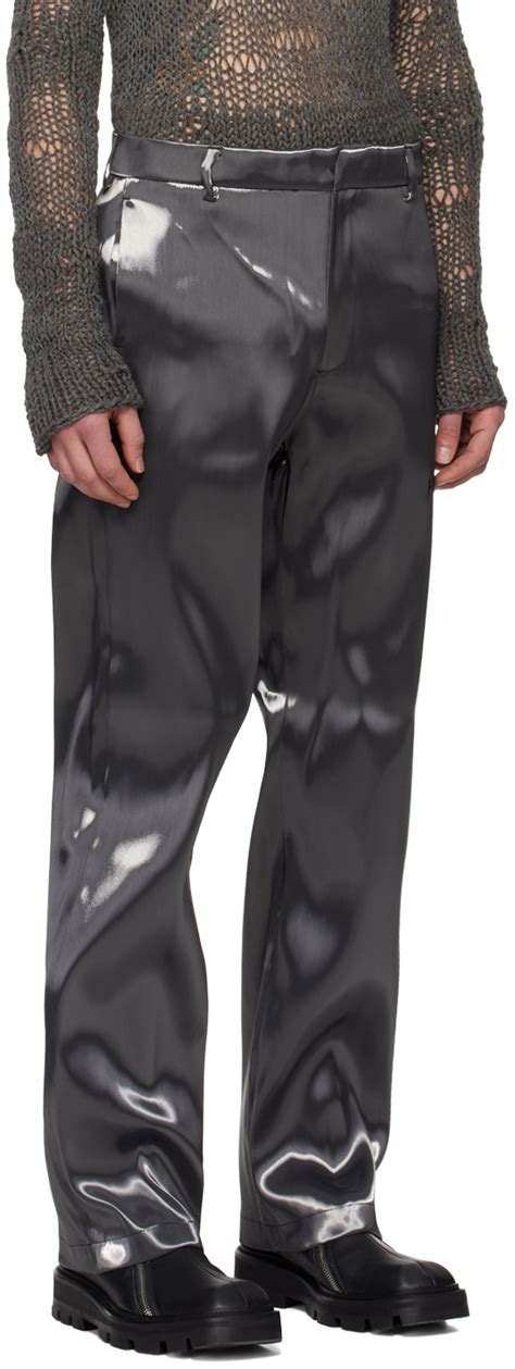 LIQUID METAL TROUSERS 